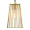 Designers Fountain Liana 60 Watt 1-Light Brushed Gold Glam Pendant Light with Wire Cage Shade D328M-6PA-BG - alternate 6